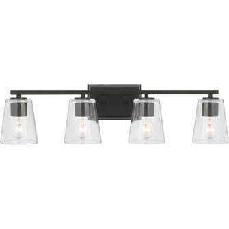 Vertex Four Light Bath in Matte Black (54|P30046031M)