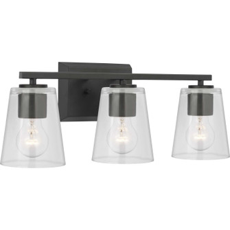 Vertex Three Light Bath in Matte Black (54|P30045931M)