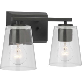 Vertex Two Light Bath in Matte Black (54|P30045831M)
