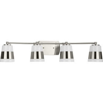 Haven Four Light Bath in Brushed Nickel (54|P300445009)