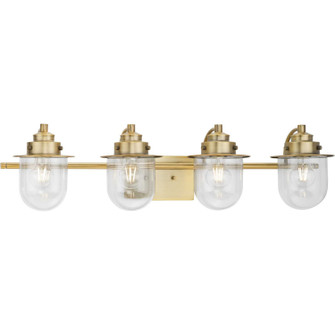 Northlake Four Light Bath in Vintage Brass (54|P300437163)