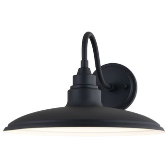 Tucson LED Outdoor Wall Mount in Textured Black and Glossy White (63|T0679)