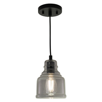 Millie One Light Mini Pendant in Matte Black (63|P0378)