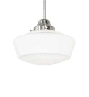 Revival Schoolhouse One Light Pendant in Brushed Nickel (57|264824)