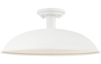 FARMLEY One Light Ceiling Mount in Matte White (423|X81911MW)