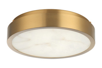 Marblestone LED Ceiling Mount in Aged Gold Brass (423|X05911AG)