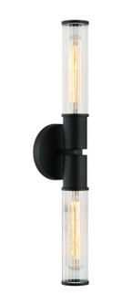 KLARICE Two Light Wall Sconce in Matte Black (423|S02812MB)