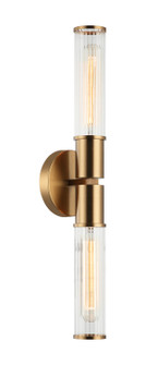 Klarice Two Light Wall Sconce in Aged Gold Brass (423|S02812AG)