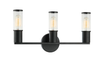 Klarice Three Light Wall Sconce in Matte Black (423|S02803MB)