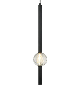 Windchimer One Light Pendant in Matte Black (423|C68901MB)