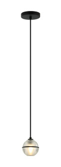 Misty One Light Pendant in Matte Black (423|C33101MB)