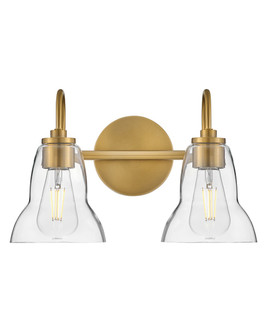 Vera LED Vanity in Lacquered Brass (531|85562LCB)