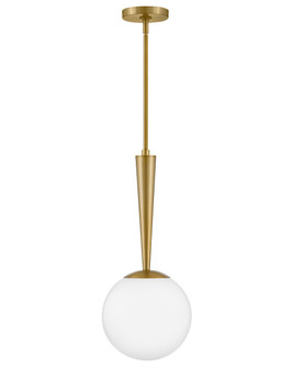 Izzy LED Pendant in Lacquered Brass (531|83507LCB)
