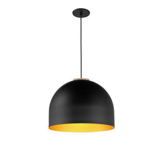 Foster LED Pendant in Black / Gold (86|E3460454BKGLD)