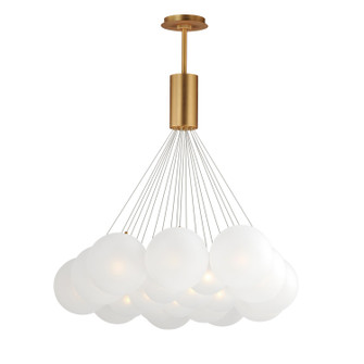 Burst LED Pendant in Gold (86|E2508854GLD)