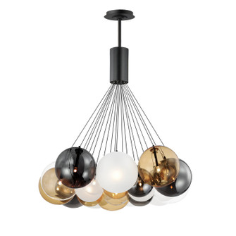 Burst LED Pendant in Black (86|E25088148BK)