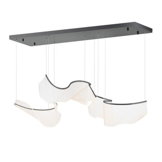 Rinkle LED Pendant in Brushed Gunmetal (86|E24883133BGM)