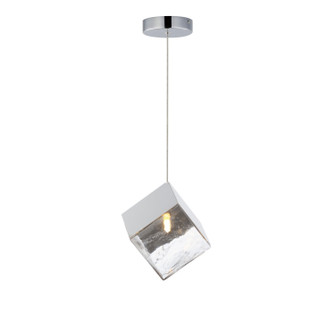 Ice Cube LED Pendant in Polished Chrome (86|E2468128PC)