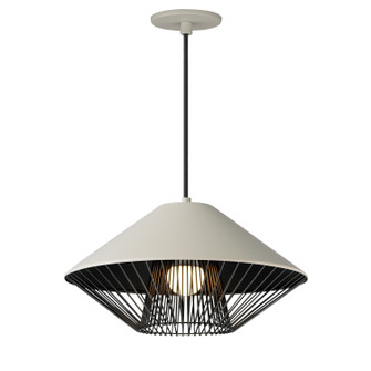 Phoenix LED Pendant in Gray / Black (86|E11395GYBK)