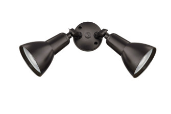Two Light Security Flood Light in Powder Coated Bronze (59|17002PBZ)