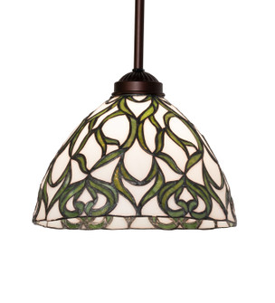 Grand Tulip Medallion One Light Pendant in Mahogany Bronze (57|265806)