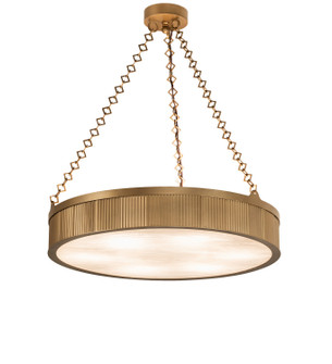 Memphis Six Light Semi-Flushmount in Gold Metallic (57|257388)