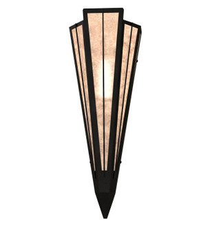 Brum One Light Wall Sconce in Textured Black (57|255636)