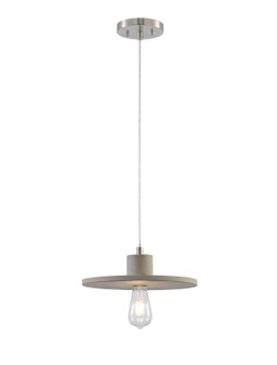 Sima One Light Pendant in Burnished Nickel (42|P1883084C)