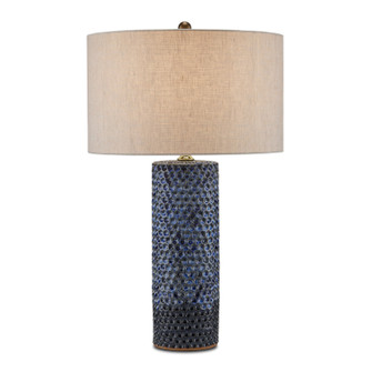 Polka Dot One Light Table Lamp in Reactive Blue (142|60000821)