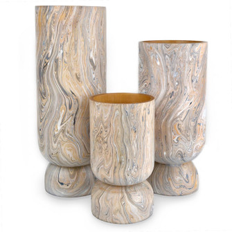 London Sky Vase Set of 3 in Dark Brown/Natural (142|12000739)