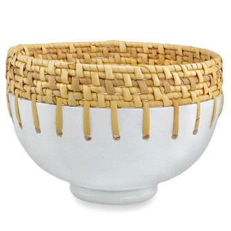 Bowl in White/Natural (142|12000729)