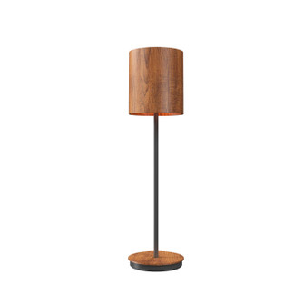 Cylindrical One Light Table Lamp in Imbuia (486|708906)