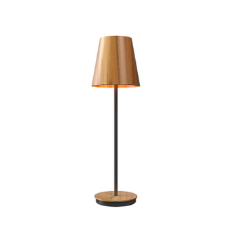 Conical One Light Table Lamp in Teak (486|708812)