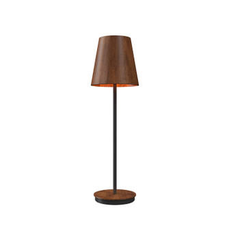 Conical One Light Table Lamp in Imbuia (486|707806)