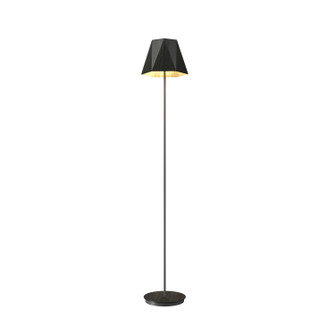 Facet One Light Floor Lamp in Charcoal (486|305544)