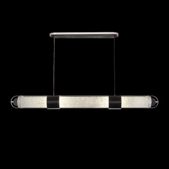 Bond LED Pendant in Black/Silver (48|92604012ST)