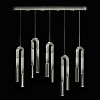 Antonia LED Linear Pendant in Ombre Silver/Nickel/No Parchment (48|923140720ST)