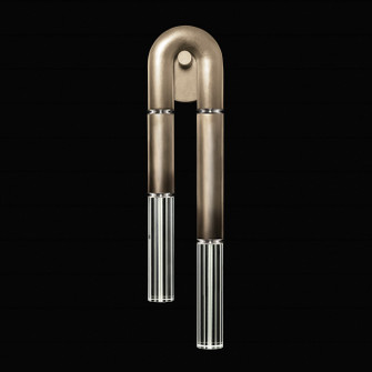 Antonia LED Wall Sconce in Ombre Bronze/Nickel/No Parchment (48|922750620ST)