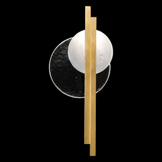 Selene LED Wall Sconce in Gold/Clear & White Glass (48|9205503ST)