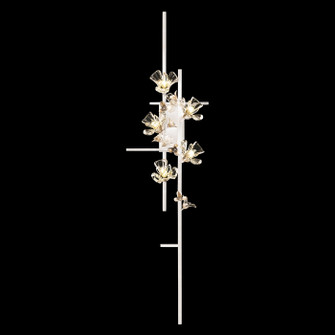Azu LED Wall Sconce in White Gesso (48|9188503ST)
