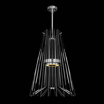 Newton LED Pendant in Silver/Down Glass (48|9169401ST)