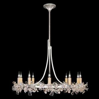 Azu LED Chandelier in Silver Leaf (48|9152401ST)