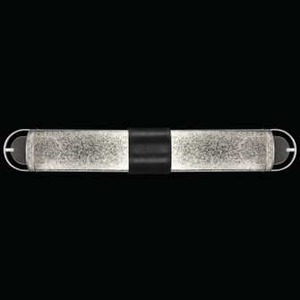 Bond LED Bath Bar in Black & Silver/Diamond Blanket (48|91505011ST)