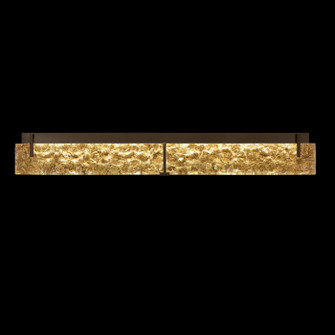 Terra LED Bath Bar in Bronze/Gold Leaf Glass (48|91395042ST)