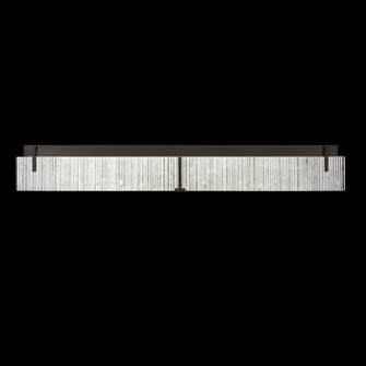 Terra LED Bath Bar in Black/Rake Clear (48|91395015ST)