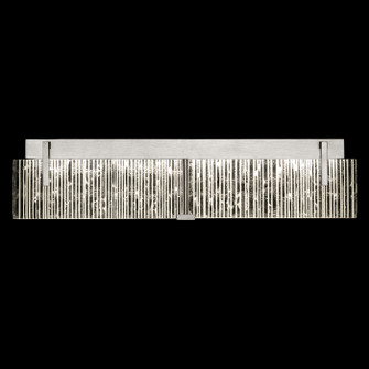 Terra LED Bath Bar in Silver/Rake Clear (48|91345025ST)
