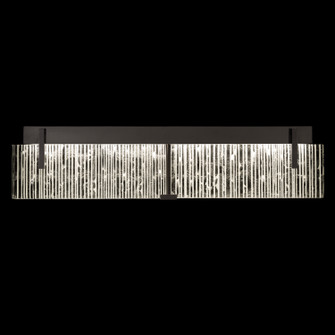 Terra LED Bath Bar in Black/Rake Clear (48|91345015ST)
