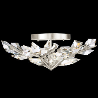Foret Four Light Semi-Flush Mount in Silver Leaf (48|9087401ST)