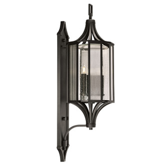 Bristol Three Light Outdoor Wall Mount in Black (48|900281ST)