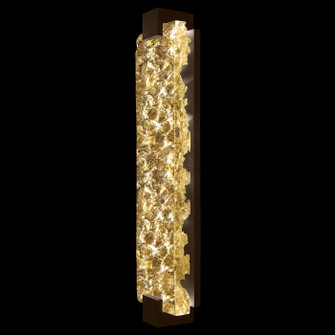 Terra LED Wall Sconce in Bronze/Gold Leaf Glass (48|89685042ST)